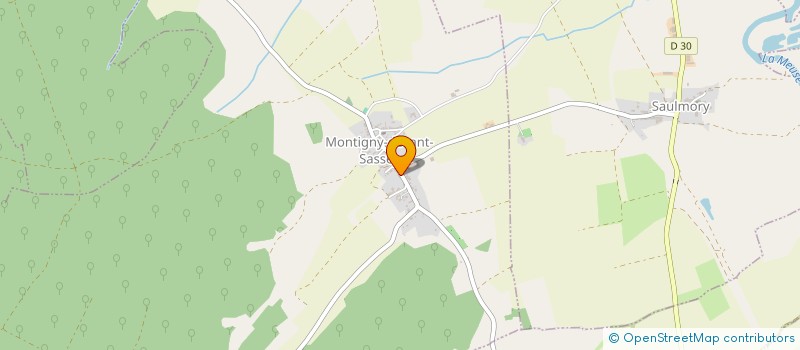 localisation de l'entreprise MONSIEUR CHRISTOPHE COLLET à MONTIGNY-DEVANT-SASSEY