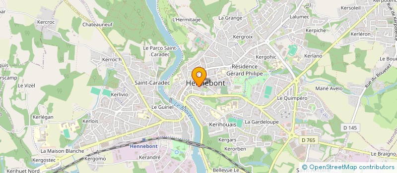 localisation de l'entreprise MONSIEUR CHRISTOPHE COLLET à HENNEBONT