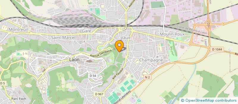 localisation de l'entreprise MONSIEUR CHRISTOPHE COLLET à LAON