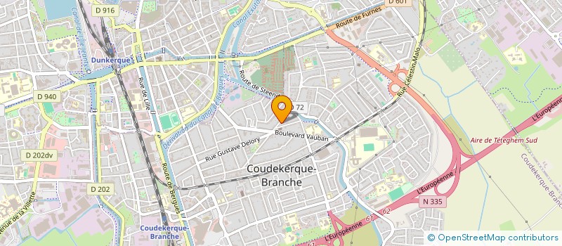 localisation de l'entreprise MONSIEUR CHRISTOPHE COLLET  COUDEKERQUE-BRANCHE