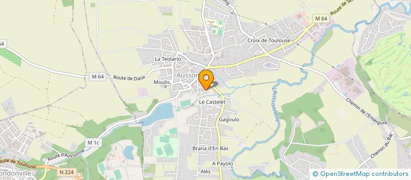 localisation de l'entreprise MONSIEUR CHRISTOPHE COLOMAR  MONDONVILLE