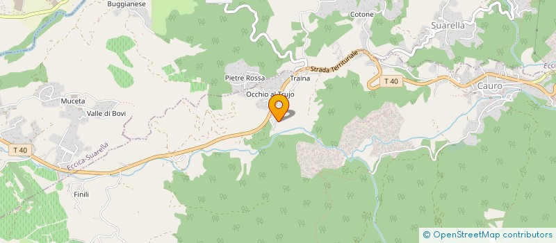 localisation de l'entreprise MONSIEUR CHRISTOPHE COLOMBANI  ECCICA-SUARELLA