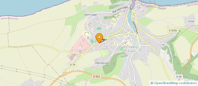 localisation de l'entreprise MONSIEUR CHRISTOPHE COLOMBEL  SAINT-VALERY-EN-CAUX