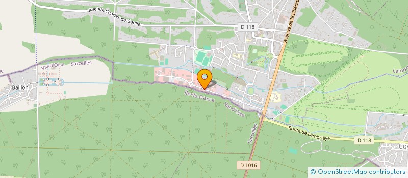 localisation de l'entreprise MONSIEUR CHRISTOPHE COLOMINA  LAMORLAYE