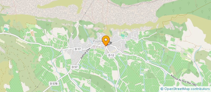 localisation de l'entreprise MONSIEUR CHRISTOPHE COMBREDET  PUYLOUBIER