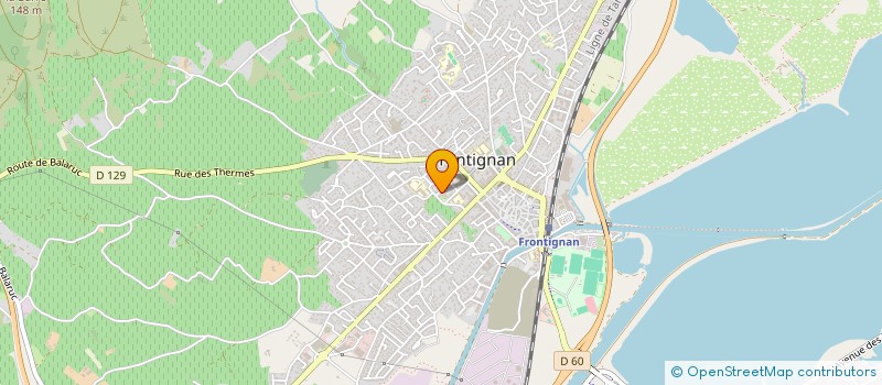 localisation de l'entreprise MONSIEUR CHRISTOPHE COMMEYRASC à FRONTIGNAN