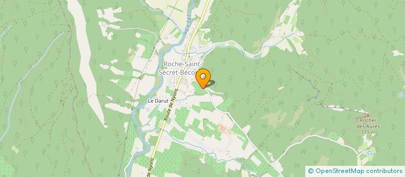 localisation de l'entreprise MONSIEUR CHRISTOPHE CONTE  ROCHE-SAINT-SECRET-BECONNE