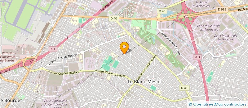 localisation de l'entreprise MONSIEUR CHRISTOPHE CONTE  LE BLANC-MESNIL