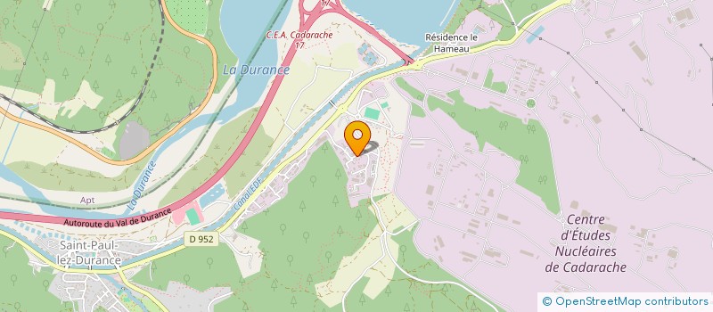 localisation de l'entreprise MONSIEUR CHRISTOPHE COQUET  SAINT-PAUL-LES-DURANCE