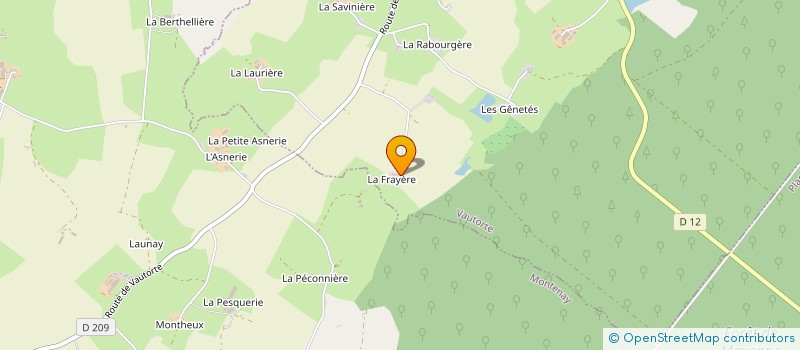 localisation de l'entreprise MONSIEUR CHRISTOPHE COQUIN  SAINT-DENIS-DE-GASTINES