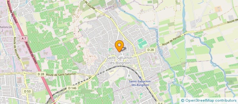 localisation de l'entreprise MONSIEUR CHRISTOPHE CORBEL  SAINT-SATURNIN-LES-AVIGNON