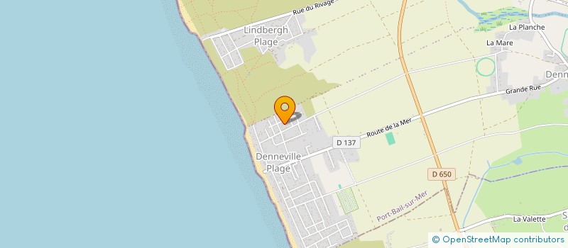 localisation de l'entreprise MONSIEUR CHRISTOPHE CORBET  PORT-BAIL-SUR-MER