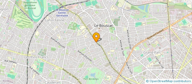 localisation de l'entreprise MONSIEUR CHRISTOPHE CORBICE à LE BOUSCAT