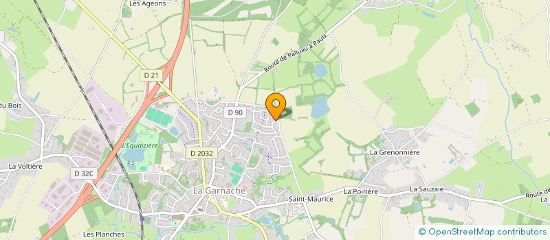 localisation de l'entreprise MONSIEUR CHRISTOPHE CORMIER  LA GARNACHE