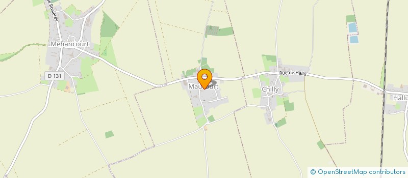 localisation de l'entreprise MONSIEUR CHRISTOPHE CORNET  GUILLAUCOURT