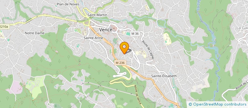 localisation de l'entreprise MONSIEUR CHRISTOPHE CORNIGLION à VENCE