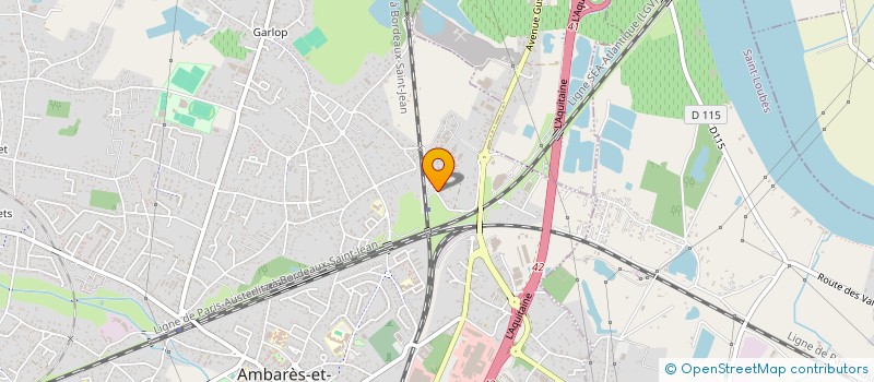 localisation de l'entreprise MONSIEUR CHRISTOPHE CORNIOU  AMBARES-ET-LAGRAVE