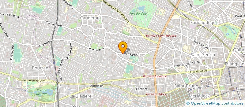 localisation de l'entreprise MONSIEUR CHRISTOPHE CORONAS à BORDEAUX