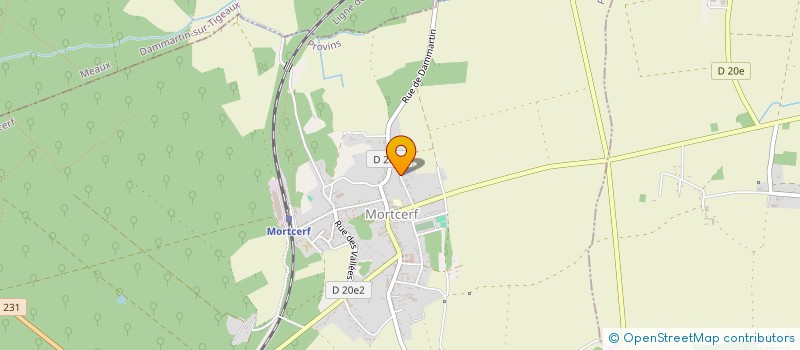 localisation de l'entreprise MONSIEUR CHRISTOPHE COROUGE  MORTCERF