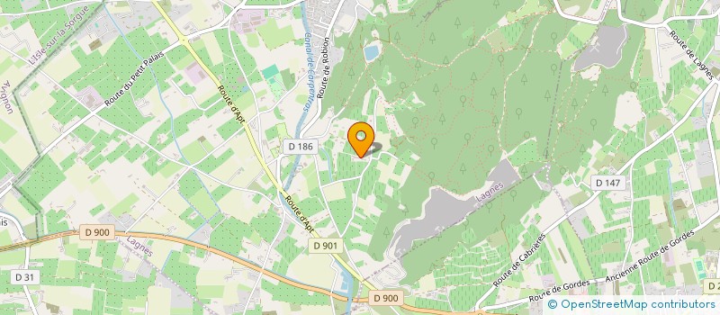 localisation de l'entreprise MONSIEUR CHRISTOPHE CORTASSE  LAGNES