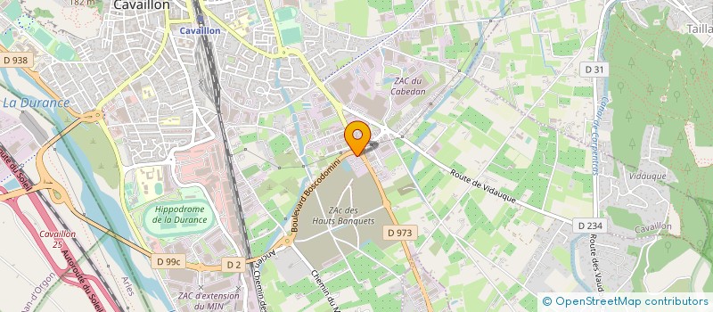 localisation de l'entreprise MONSIEUR CHRISTOPHE CORTEZ  CAVAILLON