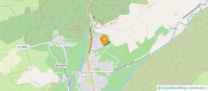 localisation de l'entreprise MONSIEUR CHRISTOPHE CORVALAN  SAINT-BAUZILLE-DE-PUTOIS