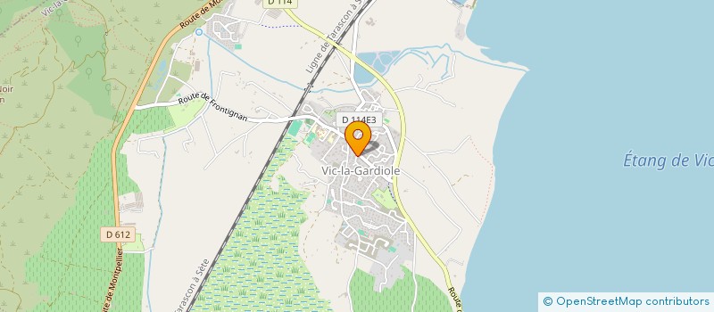 localisation de l'entreprise MONSIEUR CHRISTOPHE COSTA à FRONTIGNAN