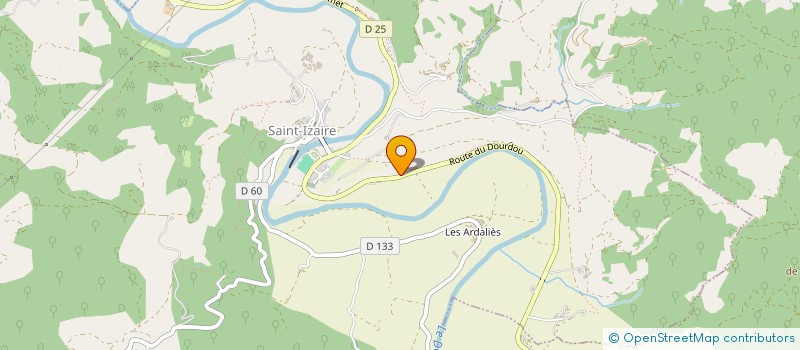 localisation de l'entreprise MONSIEUR CHRISTOPHE COSTES  SAINT-IZAIRE