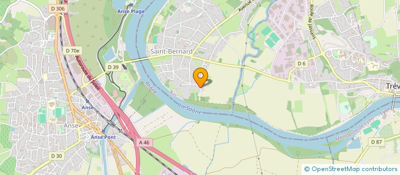 localisation de l'entreprise MONSIEUR CHRISTOPHE COTTAREL  SAINT-BERNARD