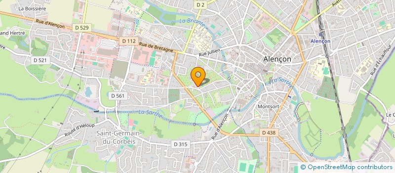 localisation de l'entreprise MONSIEUR CHRISTOPHE COTTON à ALENCON