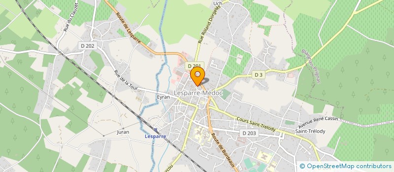 localisation de l'entreprise MONSIEUR CHRISTOPHE COUDER  LESPARRE-MEDOC