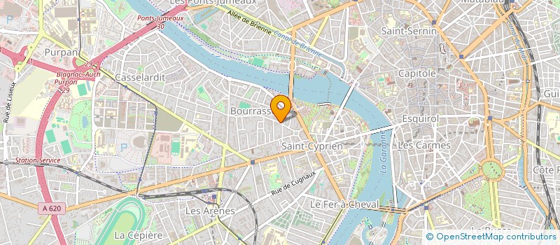 localisation de l'entreprise MONSIEUR CHRISTOPHE COUDERT à TOULOUSE