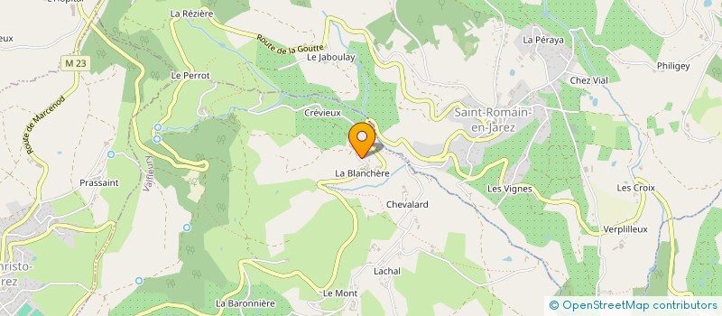 localisation de l'entreprise MONSIEUR CHRISTOPHE COUDEVYLLE  VALFLEURY