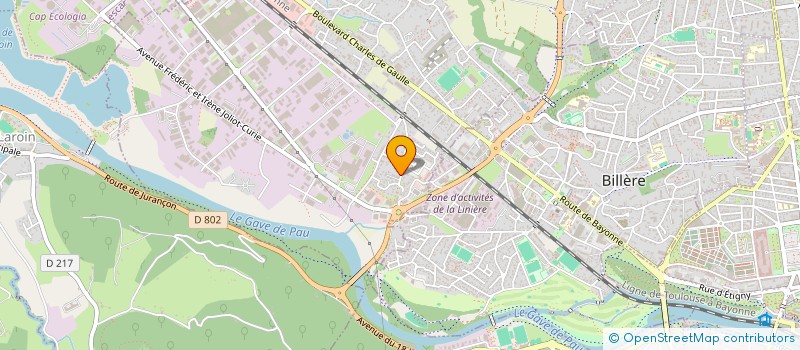 localisation de l'entreprise MONSIEUR CHRISTOPHE COUFFIN  LONS