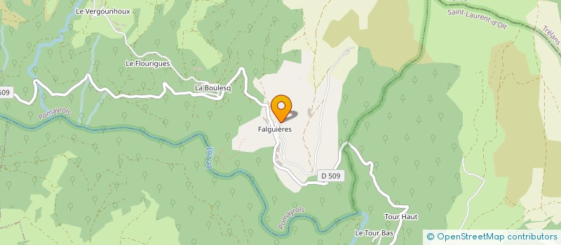 localisation de l'entreprise MONSIEUR CHRISTOPHE COULON  PIERREFICHE