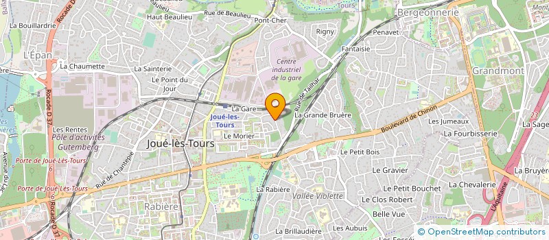 localisation de l'entreprise MONSIEUR CHRISTOPHE COULON  JOUE-LES-TOURS