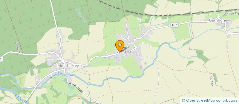 localisation de l'entreprise MONSIEUR CHRISTOPHE COUR  SANTANS