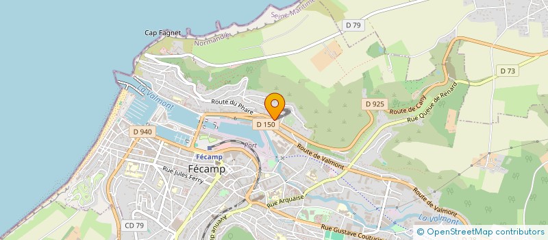 localisation de l'entreprise MONSIEUR CHRISTOPHE COURCOUX à FECAMP
