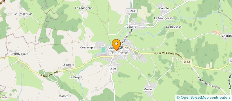 localisation de l'entreprise MONSIEUR CHRISTOPHE COURT  SAINT-JEAN-D AUBRIGOUX