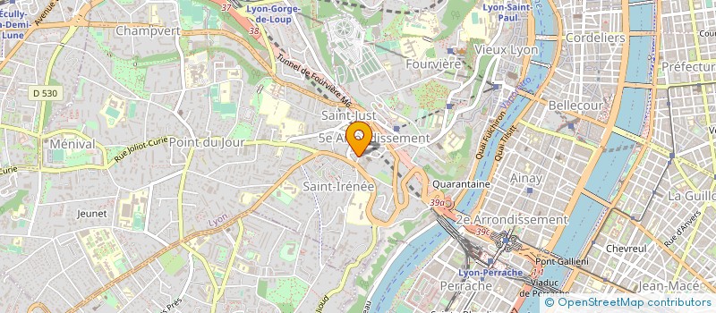 localisation de l'entreprise MONSIEUR CHRISTOPHE COURTIAL à LYON