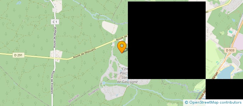 localisation de l'entreprise MONSIEUR CHRISTOPHE COUSSIE  BEAUZIAC