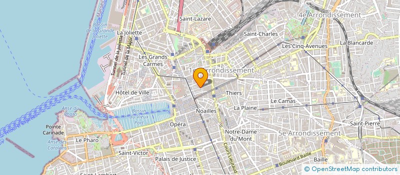 localisation de l'entreprise MONSIEUR CHRISTOPHE COUZON à MARSEILLE