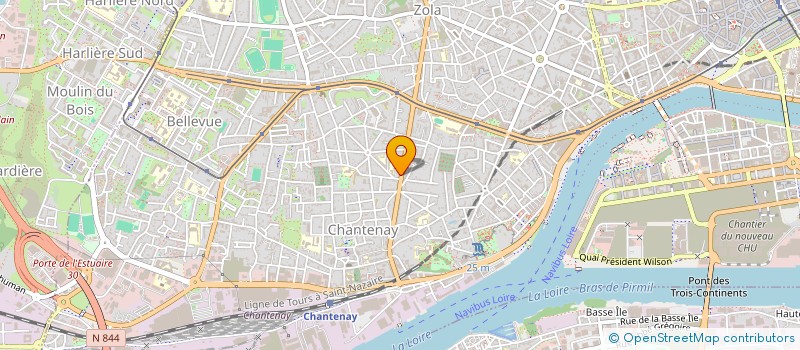 localisation de l'entreprise MONSIEUR CHRISTOPHE CRANEGUY à NANTES