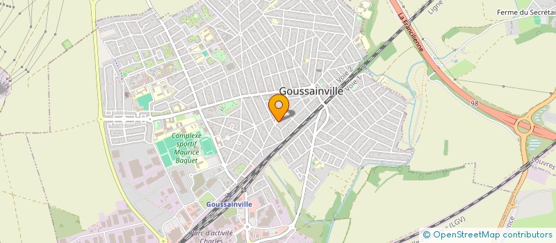 localisation de l'entreprise MONSIEUR CHRISTOPHE CREDEVILLE à GOUSSAINVILLE
