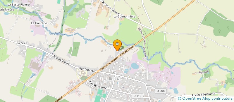 localisation de l'entreprise MONSIEUR CHRISTOPHE CROSSOIR  SAINT-SATURNIN-DU-LIMET