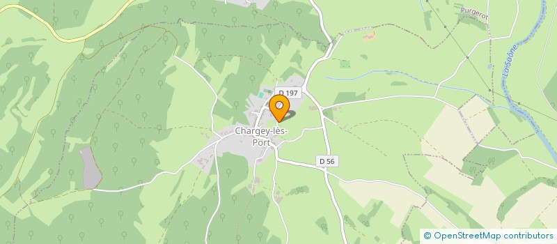 localisation de l'entreprise MONSIEUR CHRISTOPHE CURIEN  CHARGEY-LES-PORT