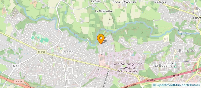 localisation de l'entreprise MONSIEUR CHRISTOPHE CUSSEAU à SAUTRON