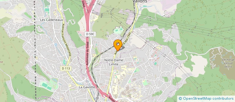 localisation de l'entreprise MONSIEUR CHRISTOPHE CUSUMANO  SEPTEMES-LES-VALLONS