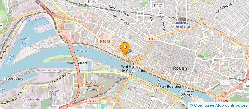 localisation de l'entreprise MONSIEUR CHRISTOPHE CUVELIER à ROUEN