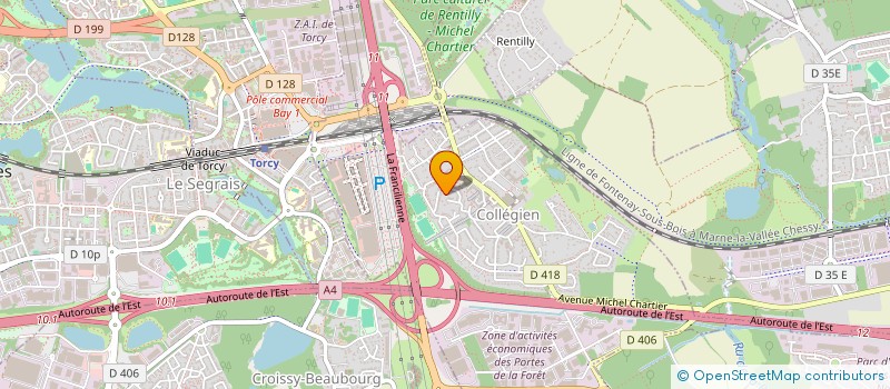 localisation de l'entreprise MONSIEUR CHRISTOPHE CYRILLE  COLLEGIEN